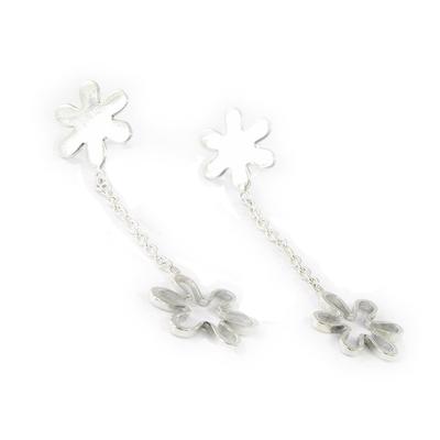 [G1949] - Silberne „Choreographie“-Ohrringe