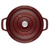 Staub Pico Cocotte Round, Grenadine Red, 22cm, Double-Handled Enamel Pot, Induction Compatible [Official Japanese Product] La Cocotte Round 40509-355