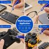 6Pcs Magnetic Precision Screwdriver Set, Cross Slotted Y Torx T8 T9 T11 Magnetic Screwdrivers,for Phone Laptop Game Console
