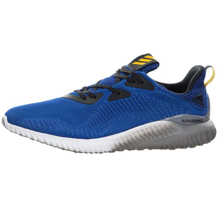 

Мужские кроссовки Adidas Alphabounce Collegiate Royal Blue Solar-Gold BB9037
