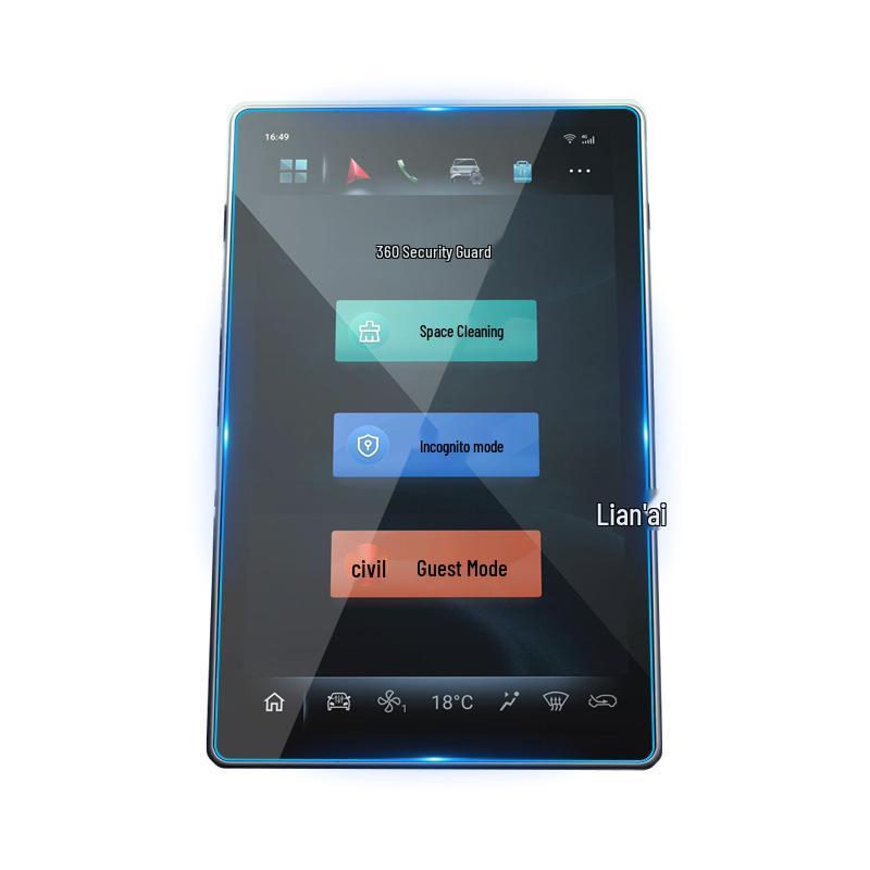 Neta U Navigation and Center Console Scratch-Resistant Film