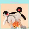 Pingu Plush Doll With Longhair Material For Children And Sleep Aid