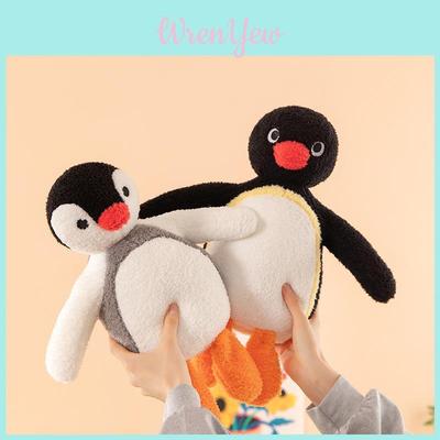 Pingu Plush Doll With Longhair Material For Children And Sleep Aid