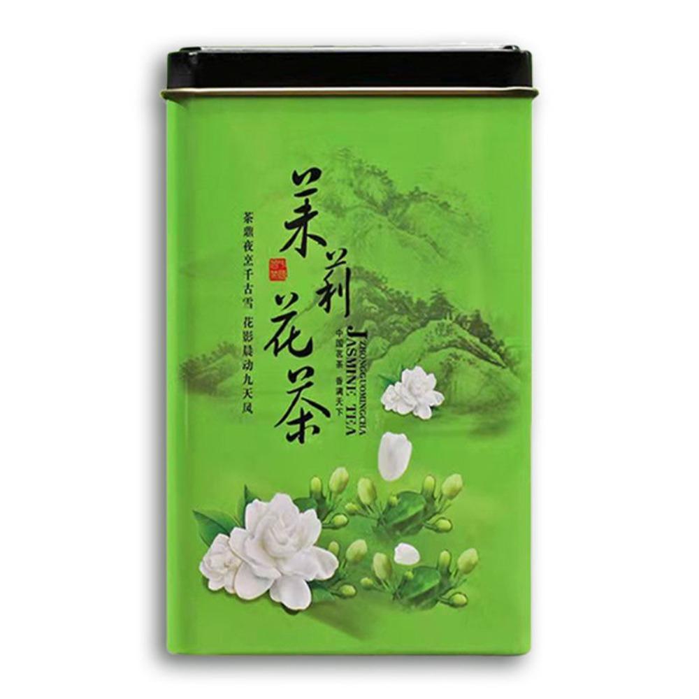 250g Jasmine Dragon Pearl Green Tea Pearls Metal Tin