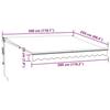VidaXL Auvent rétractable automatique marron 300x250 cm, auvent, auvent de porte, auvent de jardin, store, auvent de 3215713