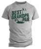 Best Grandpa By Par Golf Shirt, Funny Grandpa Gift, Golfing Grandpa Tee,