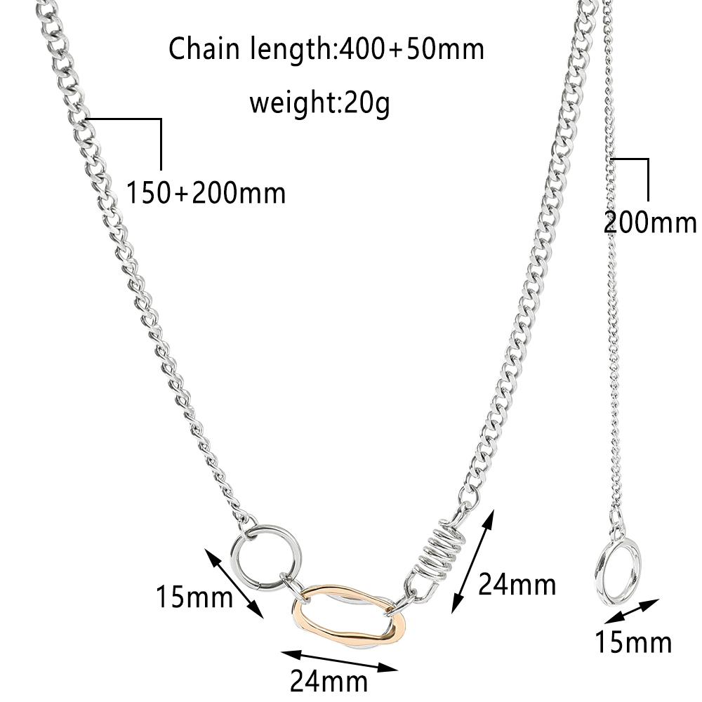 Fashion Luminous Pearl Chain Necklace 