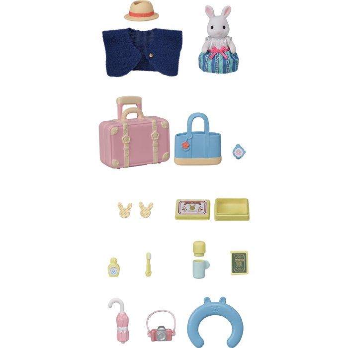 La maman lapin neige et sa valise de weekend - Sylvanian Families - 5641