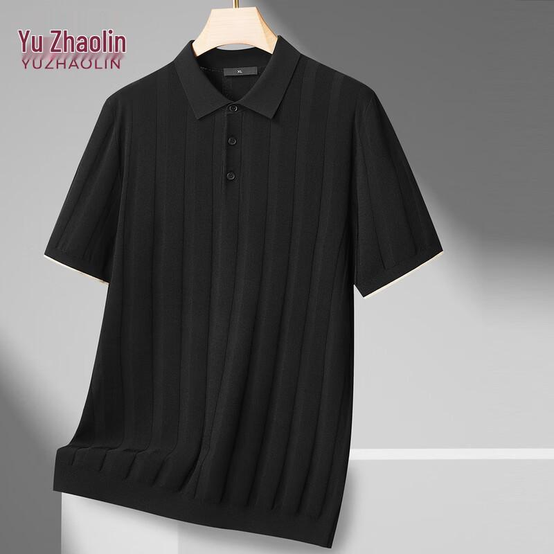 YUZHAOLIN Men s Thin Knit Polo T-Shirt XL