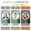 MILPROX Makeup Mirror with Actress 1x 5x Magnifying USB 2000mAh Large Cold and Warm Natural Color Brightness Touch 360 Degree Tabletop Standing Mirror