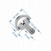 1/4" inch 14 mm tripod screw for camera