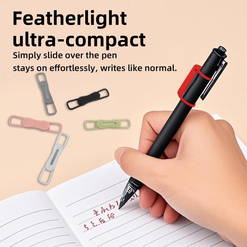 2/3/6Pcs Magnetic Multifunction Silicone Adjustable Pen Stand Tablet Fixed Touch Pen Clips For Office Accessories Organizer