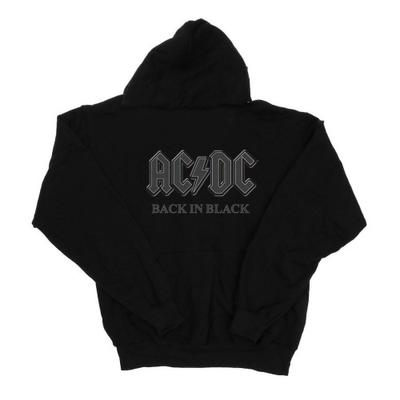 Mens Back In Black Hoodie