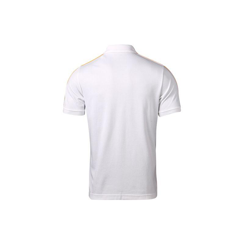 Adidas Real Madrid Season 21-22 Casual Football Short-Sleeve Polo Men Tops White GR4242