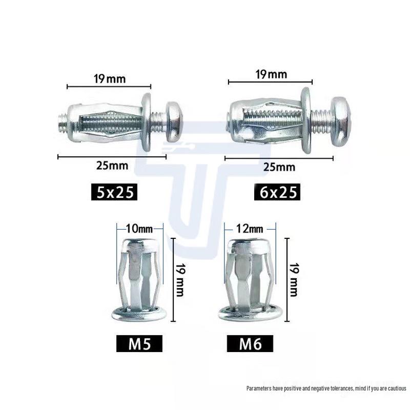 Petal Nut Lantern-Type Rivet Nut for Fixing Metal & Plastic Plates