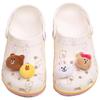 Line Friends X Crocs Classic Clog Brown & Friends Unisex Sneakers White 209480-100