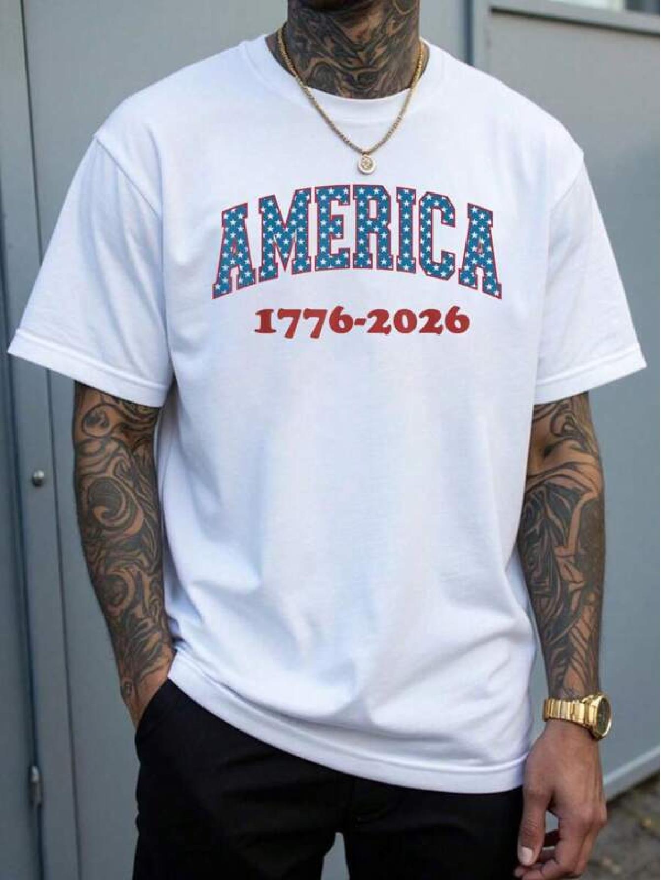 Cotton USA 1776-2026 250th Anniversary T-shirt XXXL