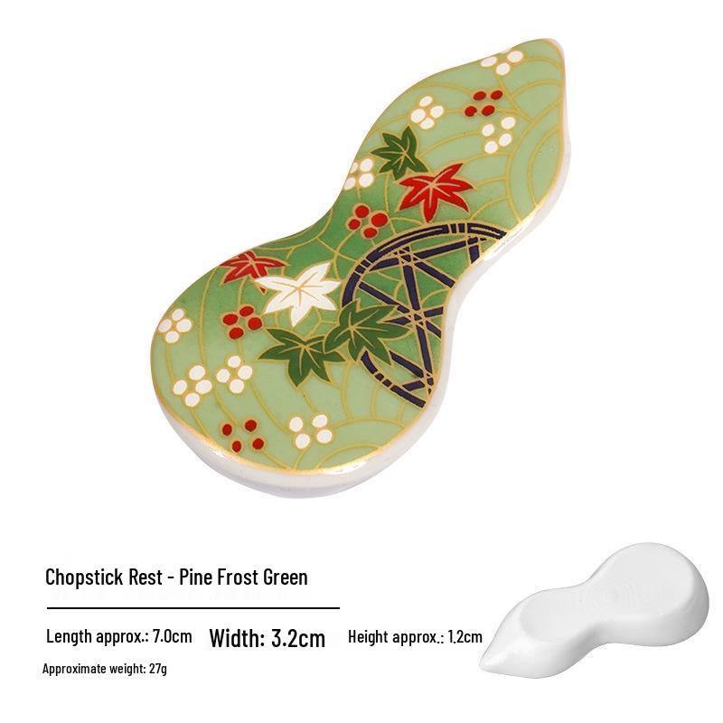 Mino Ware Japanese Gourd Chopstick Holder - Exquisite High-End Design