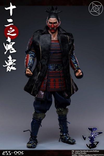 Scale Figure Twelve Ghosts Samurai Thunder EdStar1/6 - (ESS-005) [Used]