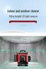 Delixi 12-Line Green Laser Level - High Precision Outdoor Instrument for Wall and Floor Leveling