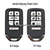 Compatible with Honda Odyssey 6/7-Button Smart Key Remote: KR5V1X, KR5T4X, KR5V2X.