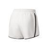 Li Ning Fitness Series Solid Color Loose Sports Shorts Women shorts White AKST604-6