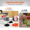 Commercial Tomato Slicer, 1/4"+3/8"+3/16" Tomato Cutter Slicer, Stainless Steel Heavy Duty Tomato Slicer Machine, Manual Tomato Slicer with Non-slip