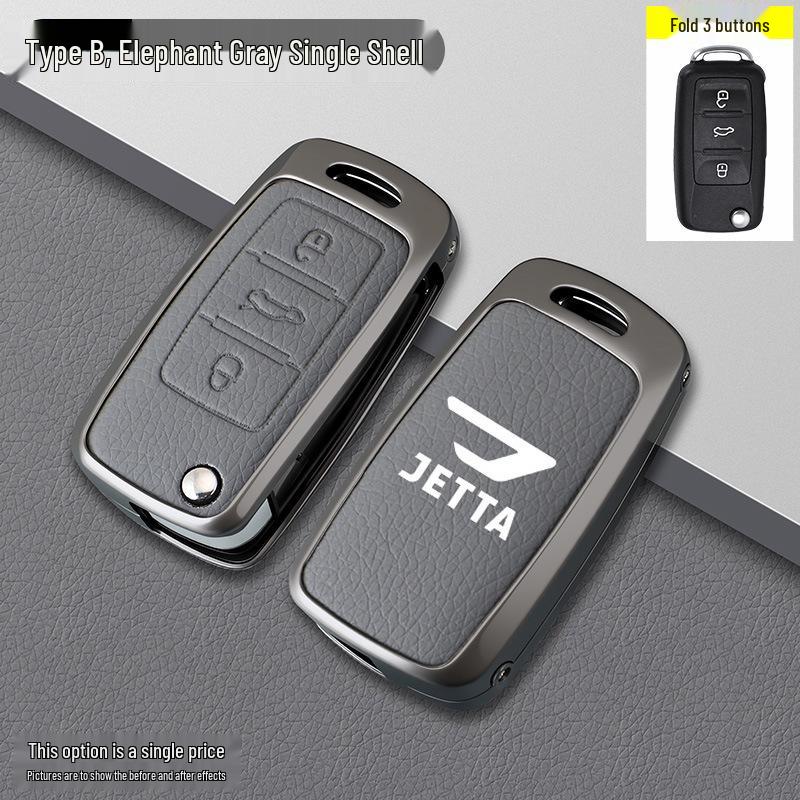 Volkswagen Jetta 2024 Key Case with Alloy Buckle (Models VA7, VS7, VA3, VS5)