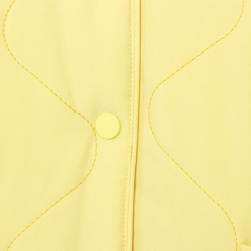 Kaslead New Women Clothes Western Style Versitile Fashion Loose Sewing Long Sleeve Cotton-Padded Coat Outerwear