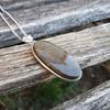 Natural Labradorite Pendant,Sterling Silver,Statement Piece,Unique Pendent