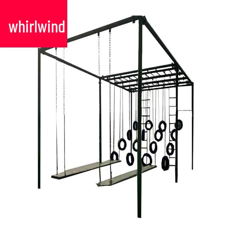 XuanShi 400m Island Landing Obstacle Training Tire Climbing Platform