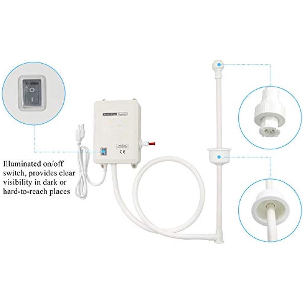 Système de Pompe Distributrice d'Eau en Bouteille 20 pieds Tube Simple & Double Accessoires de Seau Domestique Pompe à Eau Électrique
