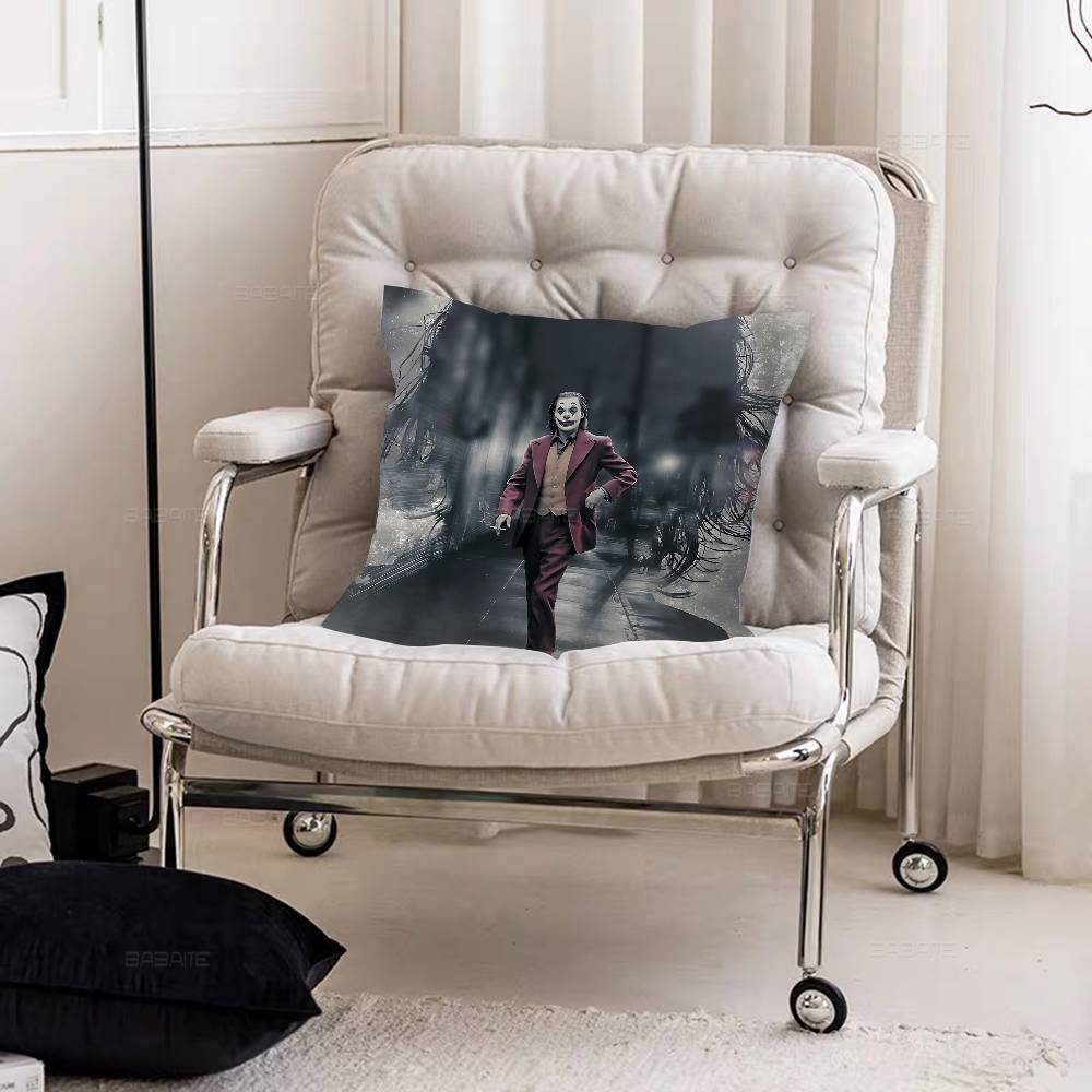 Thriller JJoker Cushion Cover Polyester Sofa Cushions Decorative Throw Pillows Home Decoration Pillowcover