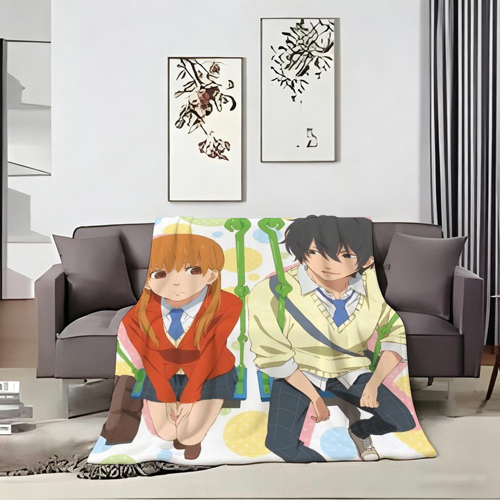 Anime M-My LittleS MonsterS Throw Soft Warm Throw Blanket for Bedroom Living Room Bed Travel Camping Picnic Gift