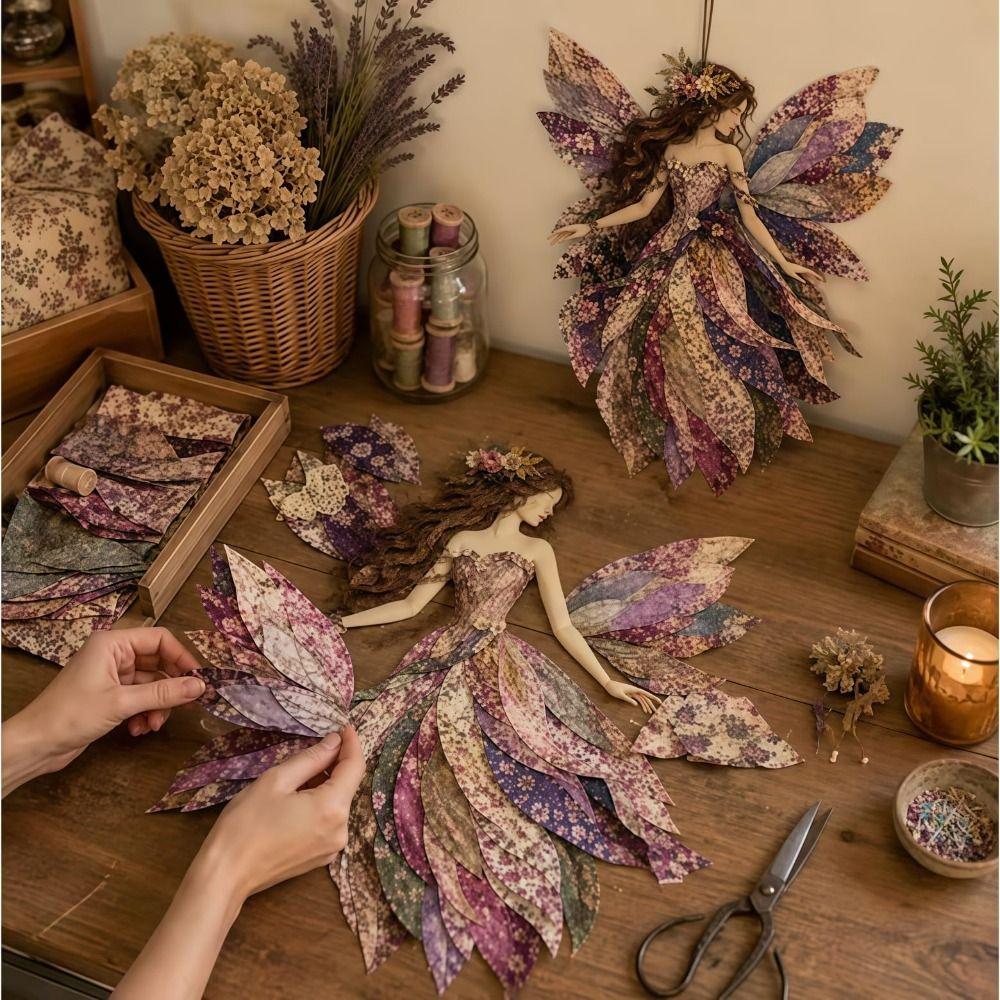 Step By Step Guide Patchwork Fairy Kit Handmade DIY Sewing Kit Cute Fabric Craft Set  Home Decor