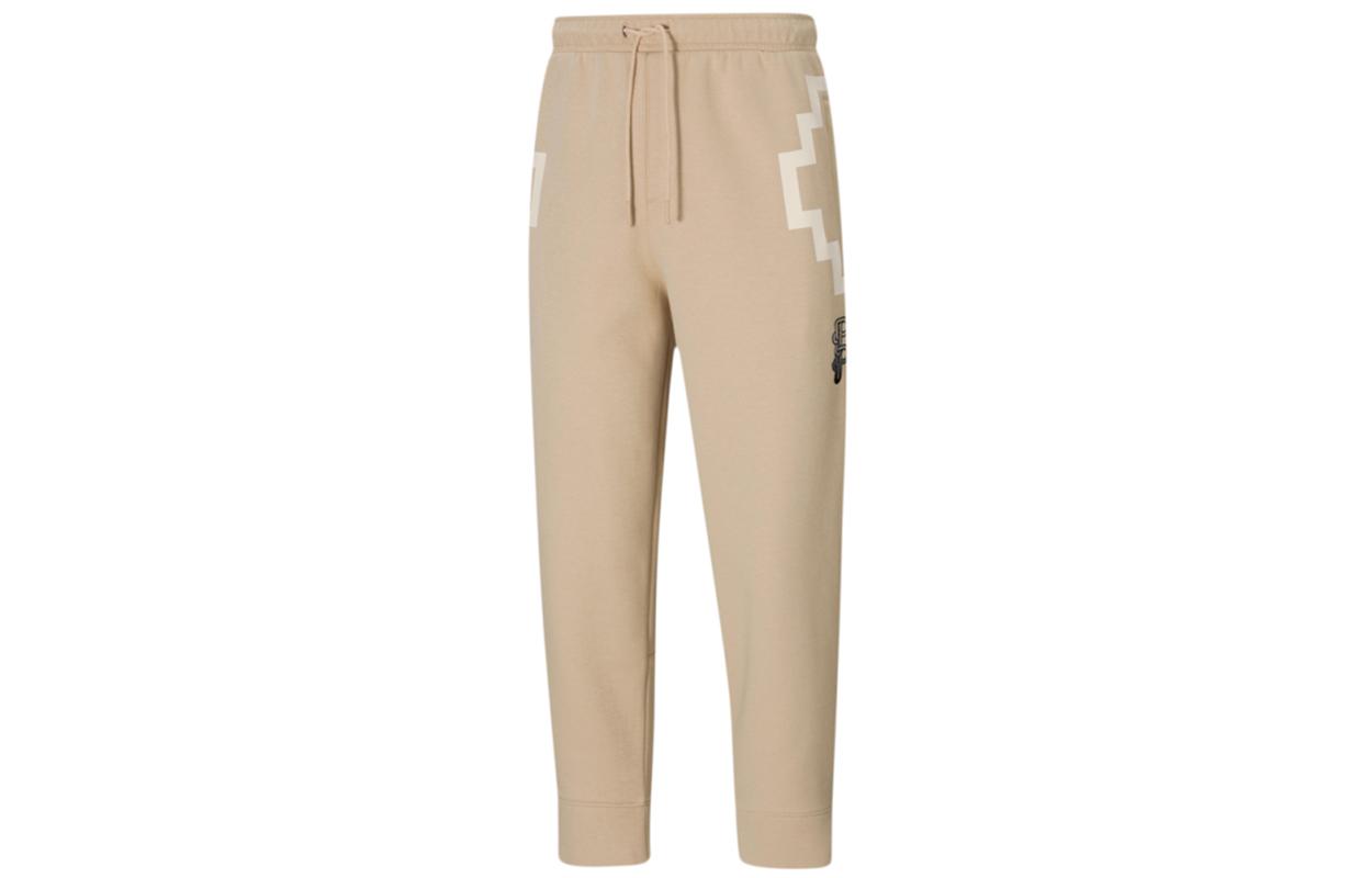 PUMA Knitted Sweatpants Unisex Khaki 532142-20 XS