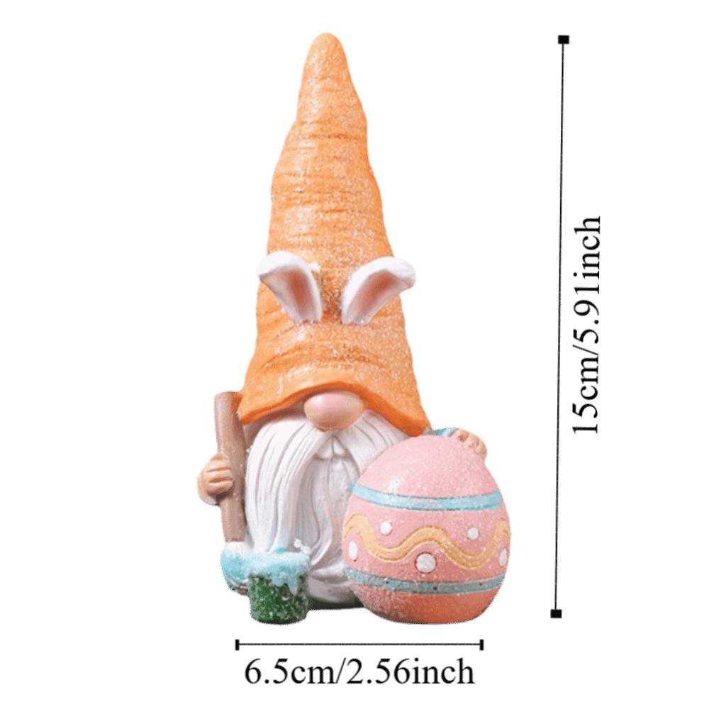 Easter Decor Easter Egg Rabbit Figurine Easter Party Home Garden Decor  Party Decoration