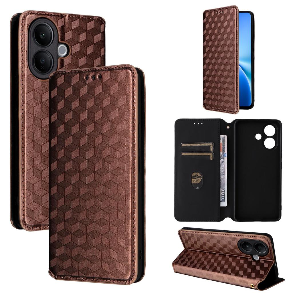 Flip Cover für Vivo V60 Lite PU-Leder Handyhülle Ganzkörperschutz [RFID-Blockierung] Schutzhüllen