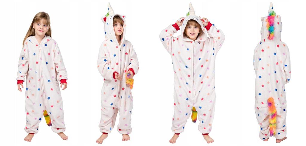 Onesie pajamas warm one-piece pajamas kigurumi unicorn jumpsuit s