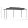 Pavilion 2.98 X 5.3 X 2.59 M Grey 160 G M²