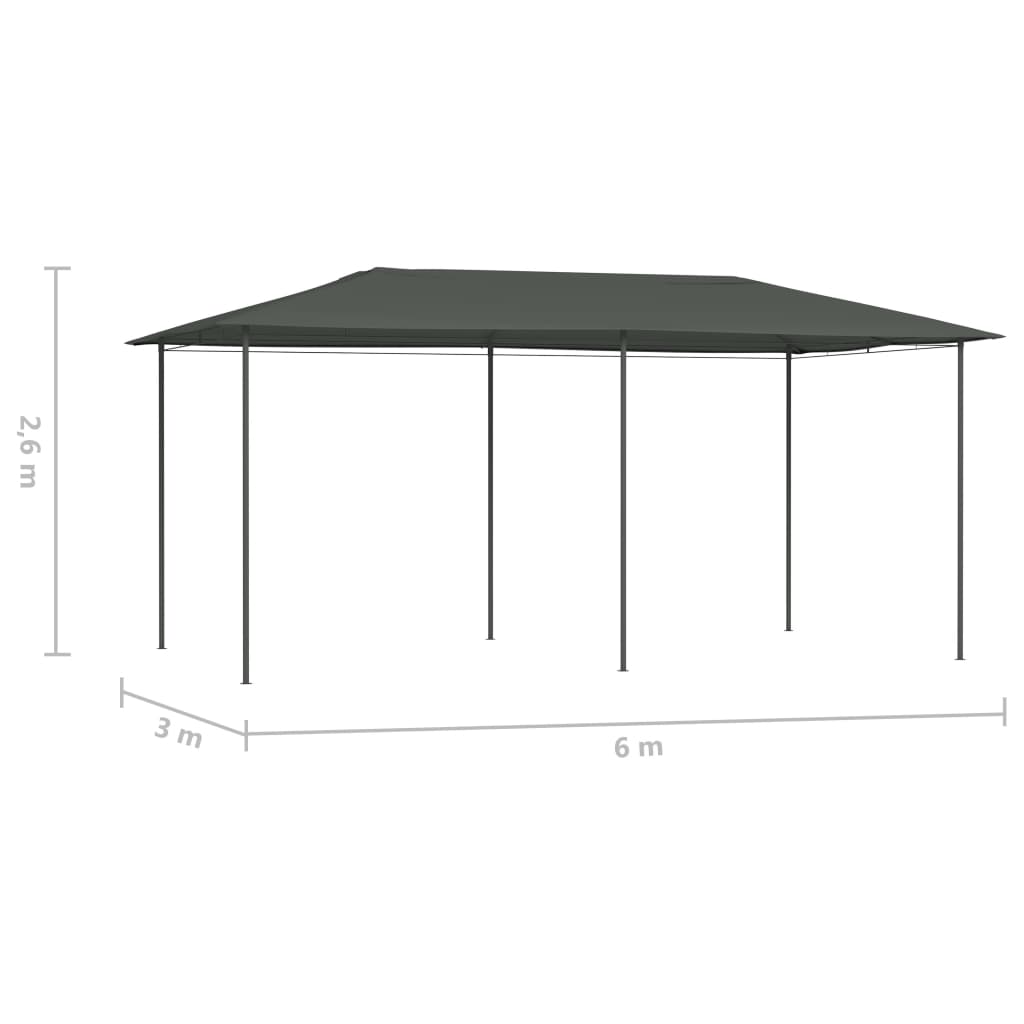 Pavilion 2.98 X 5.3 X 2.59 M Grey 160 G M²