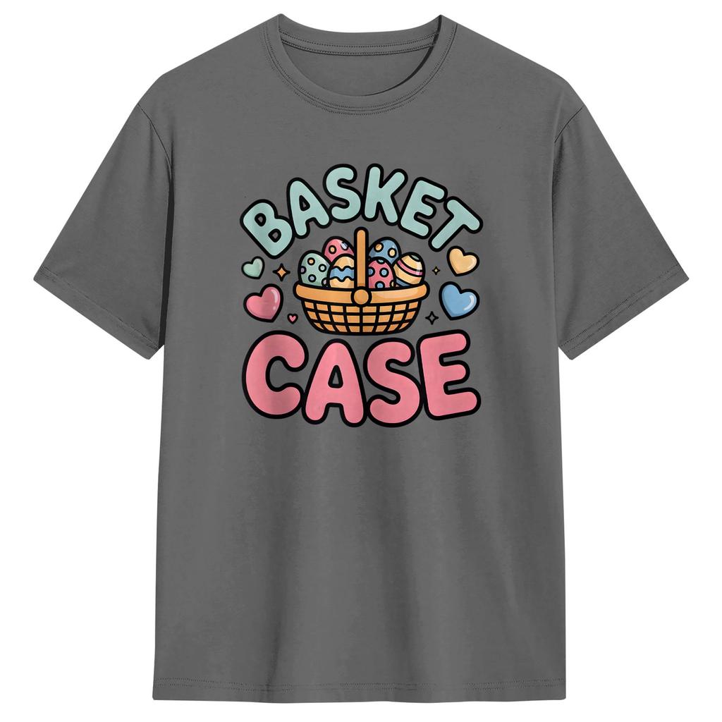 Easter Basket Funny Spring Holiday Humor TShirt Summer Cotton T Shirts For Unisexs Hippie Casual Tee Shirt Vintage Top Tees
