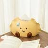 Cute Dumpling Shaped Ceramic Tissue Box, Funny Cartoon Napkin Holder, Decorative Facial Tissue Organizer For Living Room&Desktop