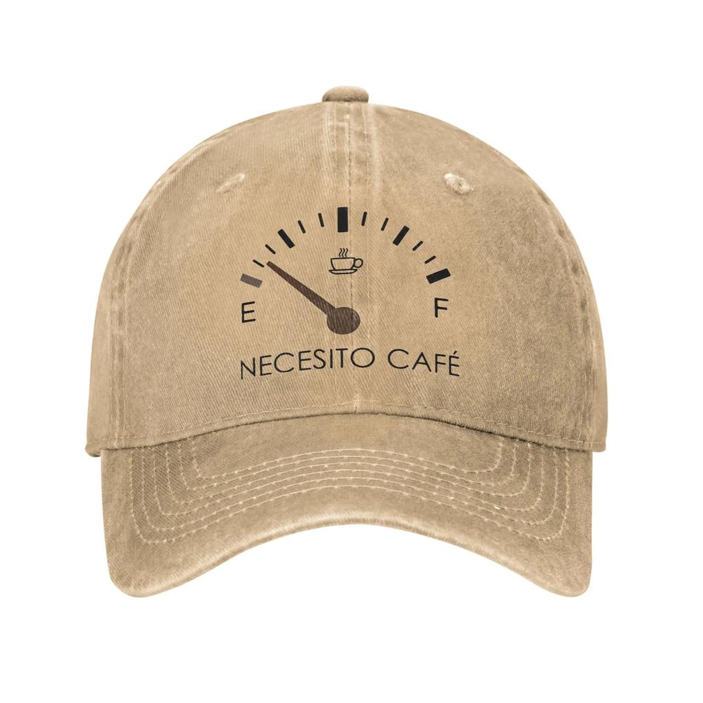 Cats Coffee Lover Baseball Cap Vintage Distressed Washed  Snapback Cap for Men Women Outdoor Activities Adjustable Caps Hat