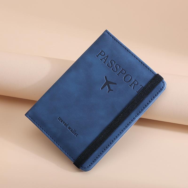 Business travel passport bag, overseas boarding passport holder, RFID passport, this set of air ticket document holder, with SIM card space