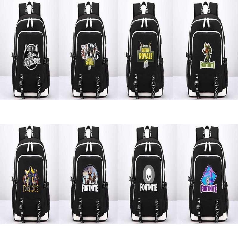 Game Fortnite Ps4 Backpack Book Bag Anime Shoulder Bags Men Women Bags Travel