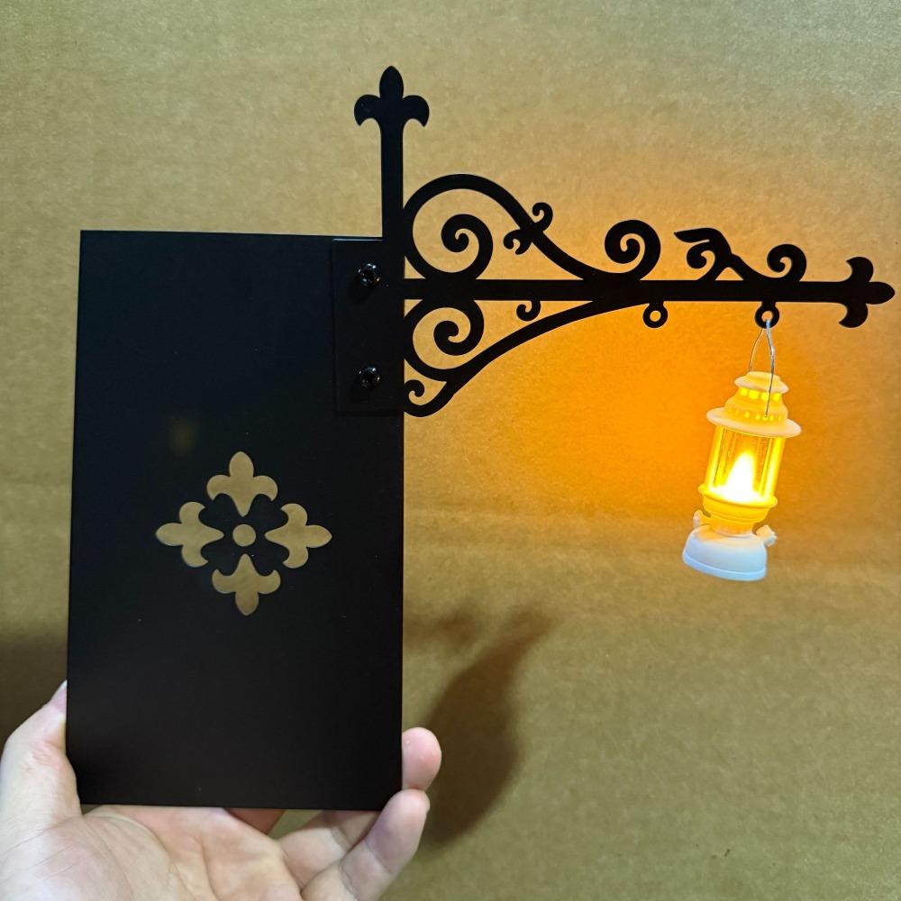Decorative LED Book Nook Lamp Warm White Light Pumpkin Ghost Lantern Dorm Room