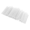 200PCS Clear Heat Shrinkable Tubes Pigtail Fiber Optic Fusion Splice Sleeve with Single Steel Needle 60x5x3.8mm