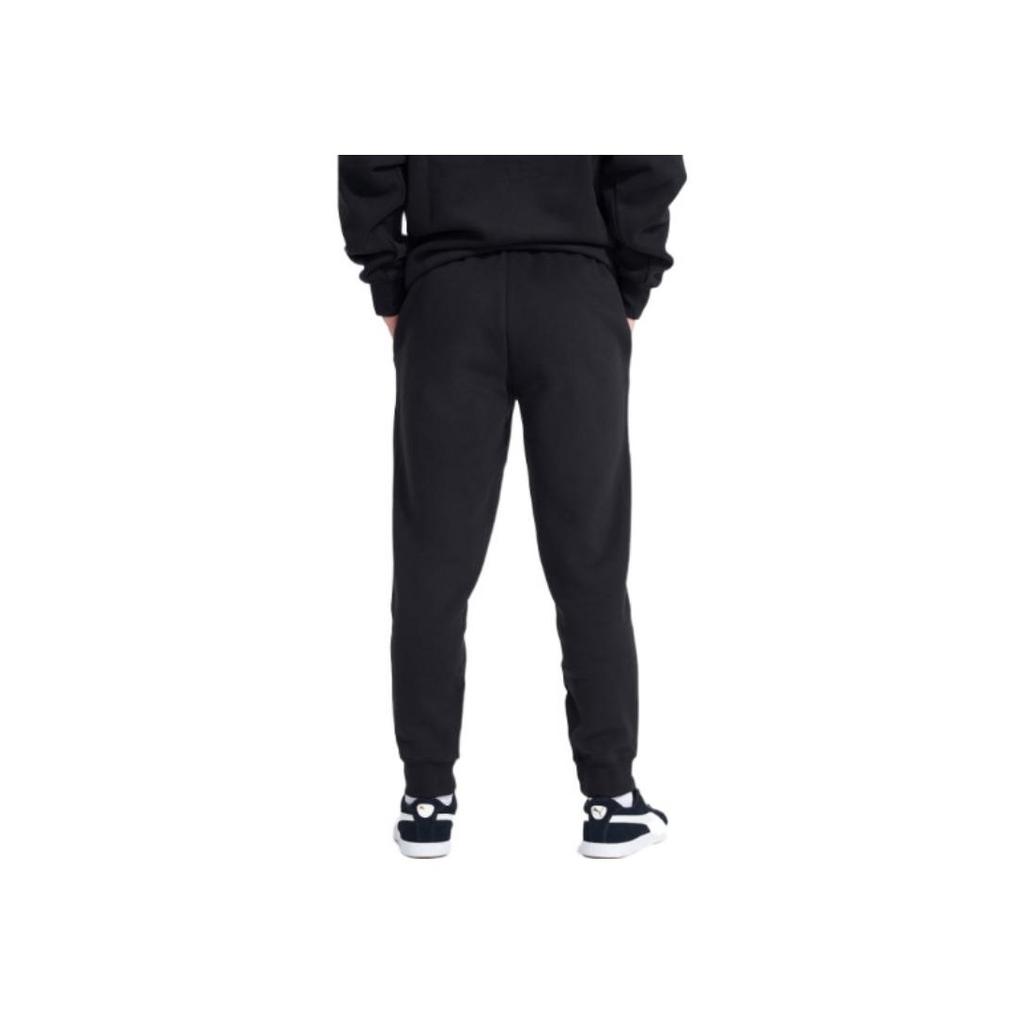 Puma Solid Color Logo Jogger Sweatpants Men Bottoms Black 534366-01