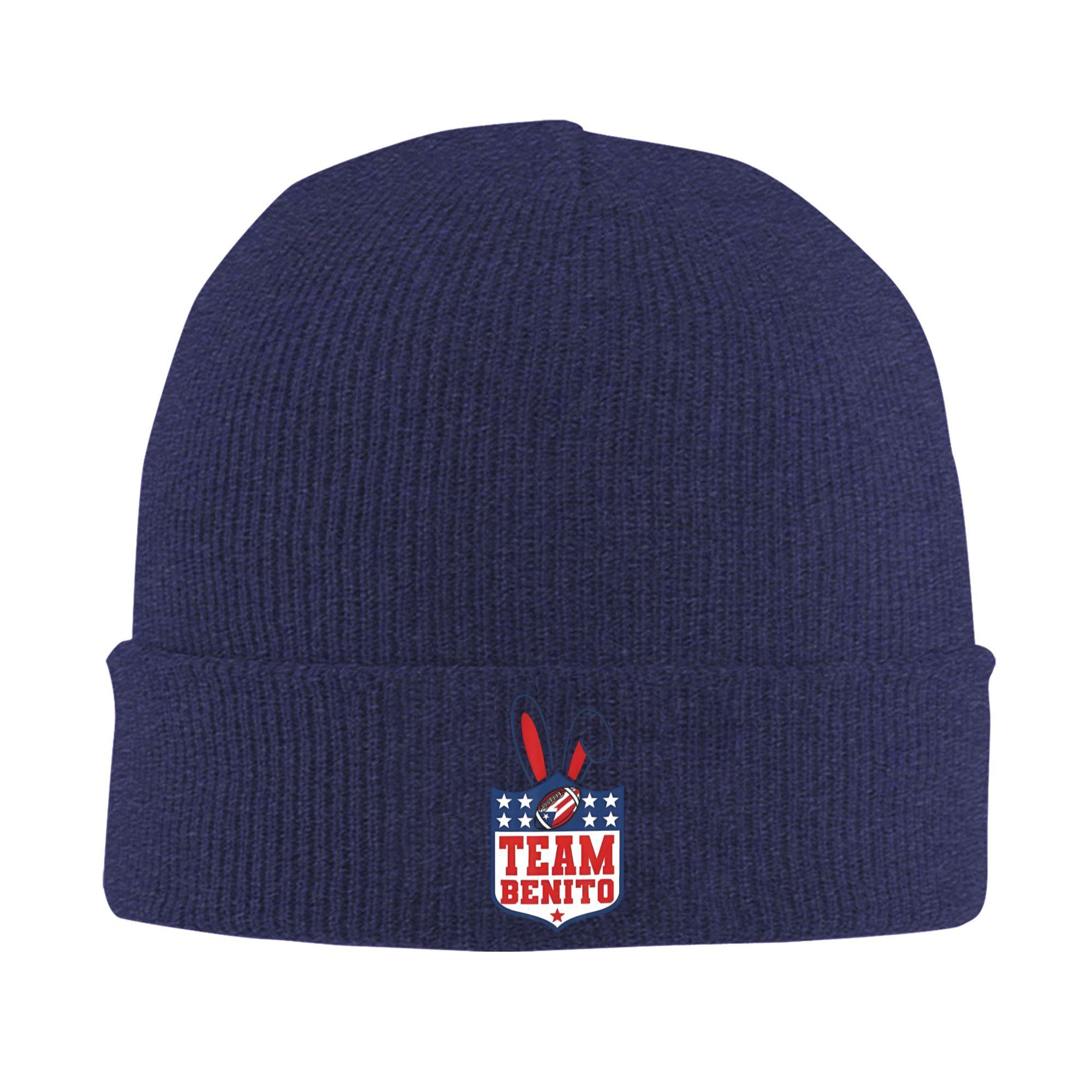 

Bad Bunny Benito Number 94 LX Knitting Hat Casual Caps Unisex Adult Kpop Beanie Hats Spring Pattern Warm Soft Bonnet Hats One Size